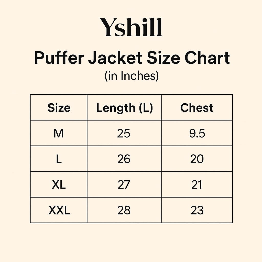YS HILL Men’s Half Puffer Hooded Jacket