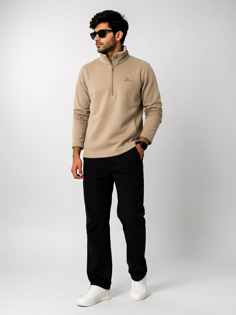HALF ZIPPER JACKET