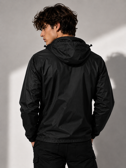 YS HILL Waterproof Windcheater Jacket – Tafta Rib Stock, Inner Net Lining