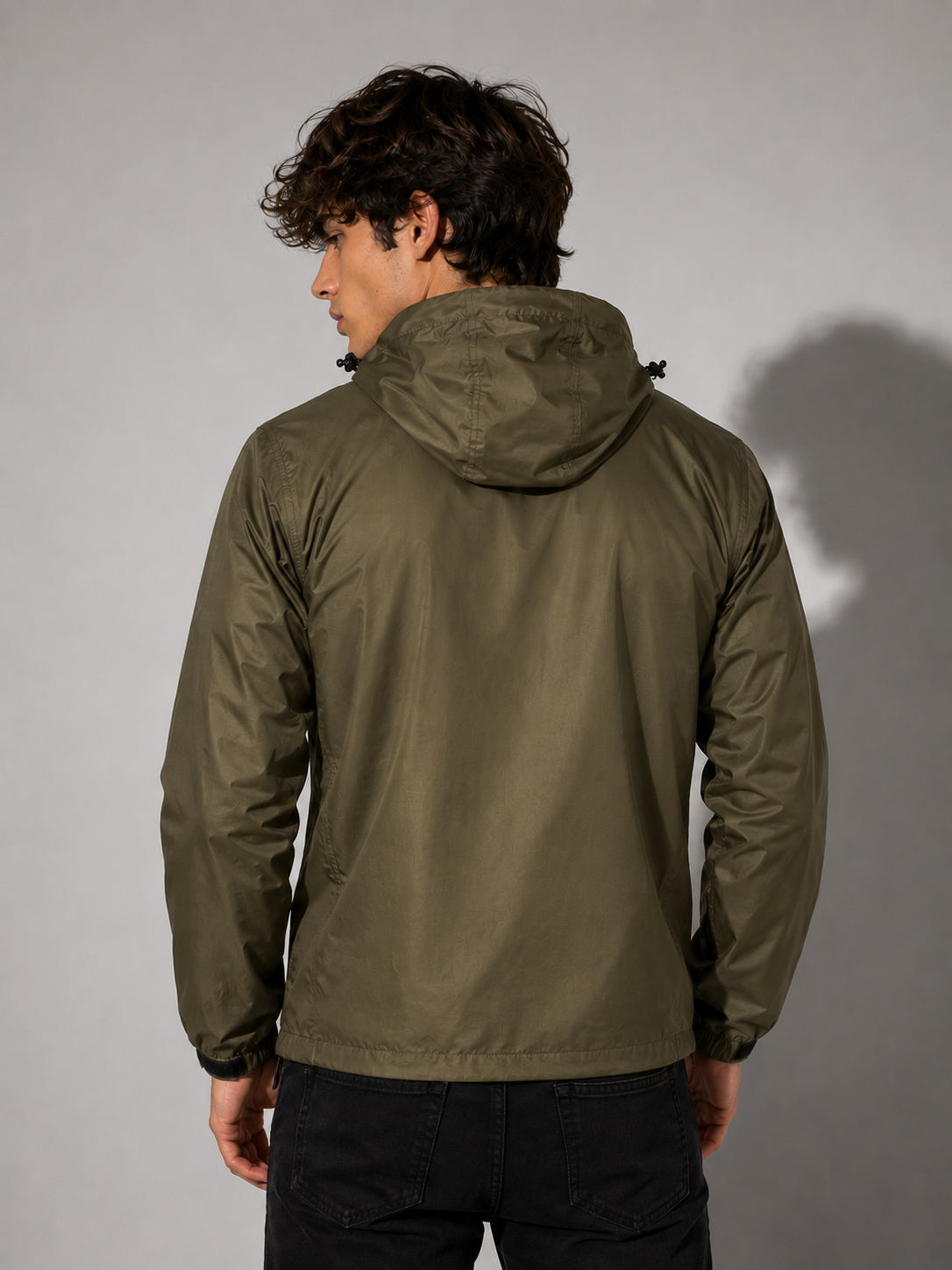 YS HILL Waterproof Windcheater Jacket – Tafta Rib Stock, Inner Net Lining