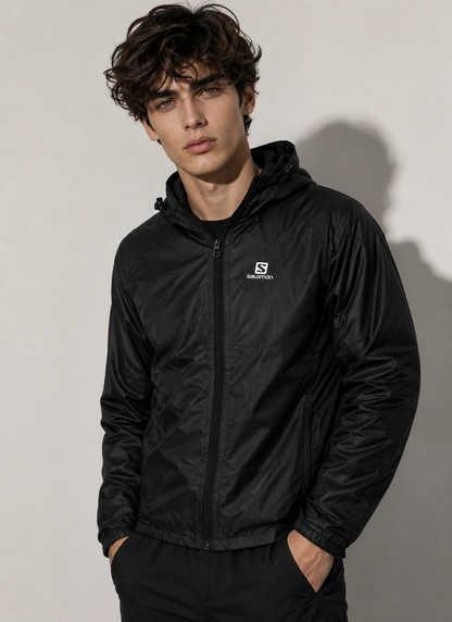 YS HILL Waterproof Windcheater Jacket – Tafta Rib Stock, Inner Net Lining