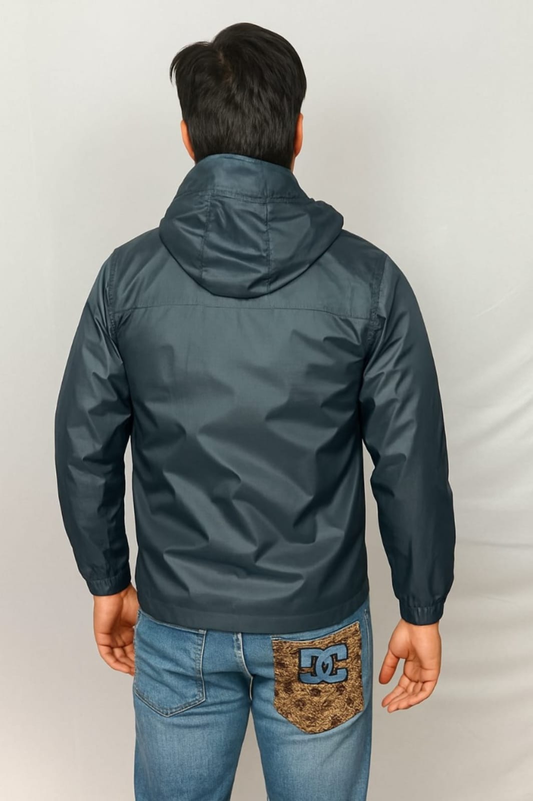 Men’s Waterproof Hooded Windbreaker Jacket – Lightweight
