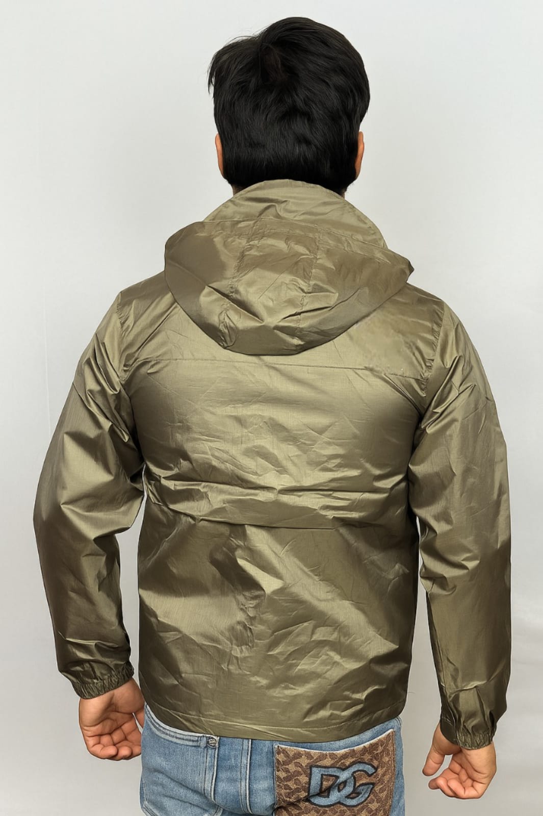 Men’s Waterproof Hooded Windbreaker Jacket – Lightweight
