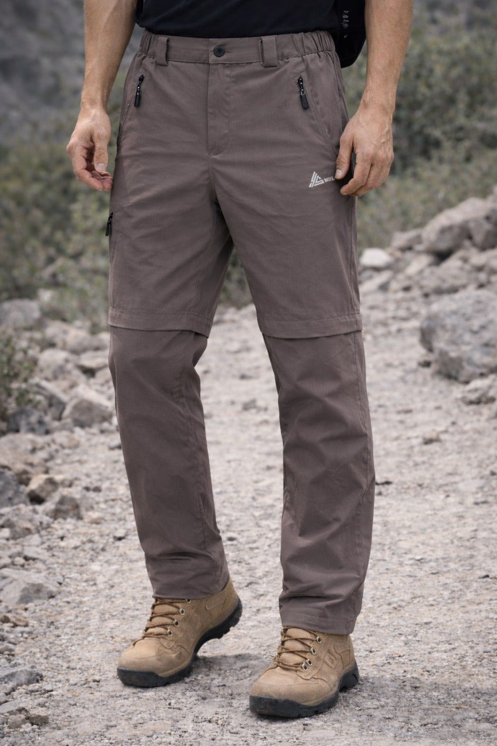 Hiking Trousers Men – YS HILL 450 Convertible Trekking Pants