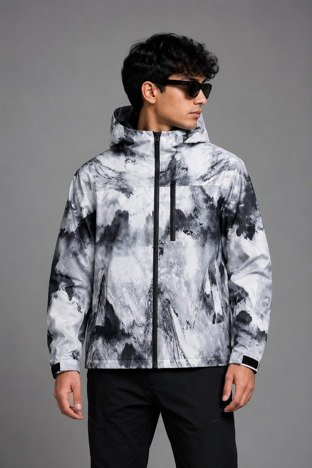 YS HILL Arctex Waterproof Windcheater Jacket – Lightweight Hooded Outdoor Jacket