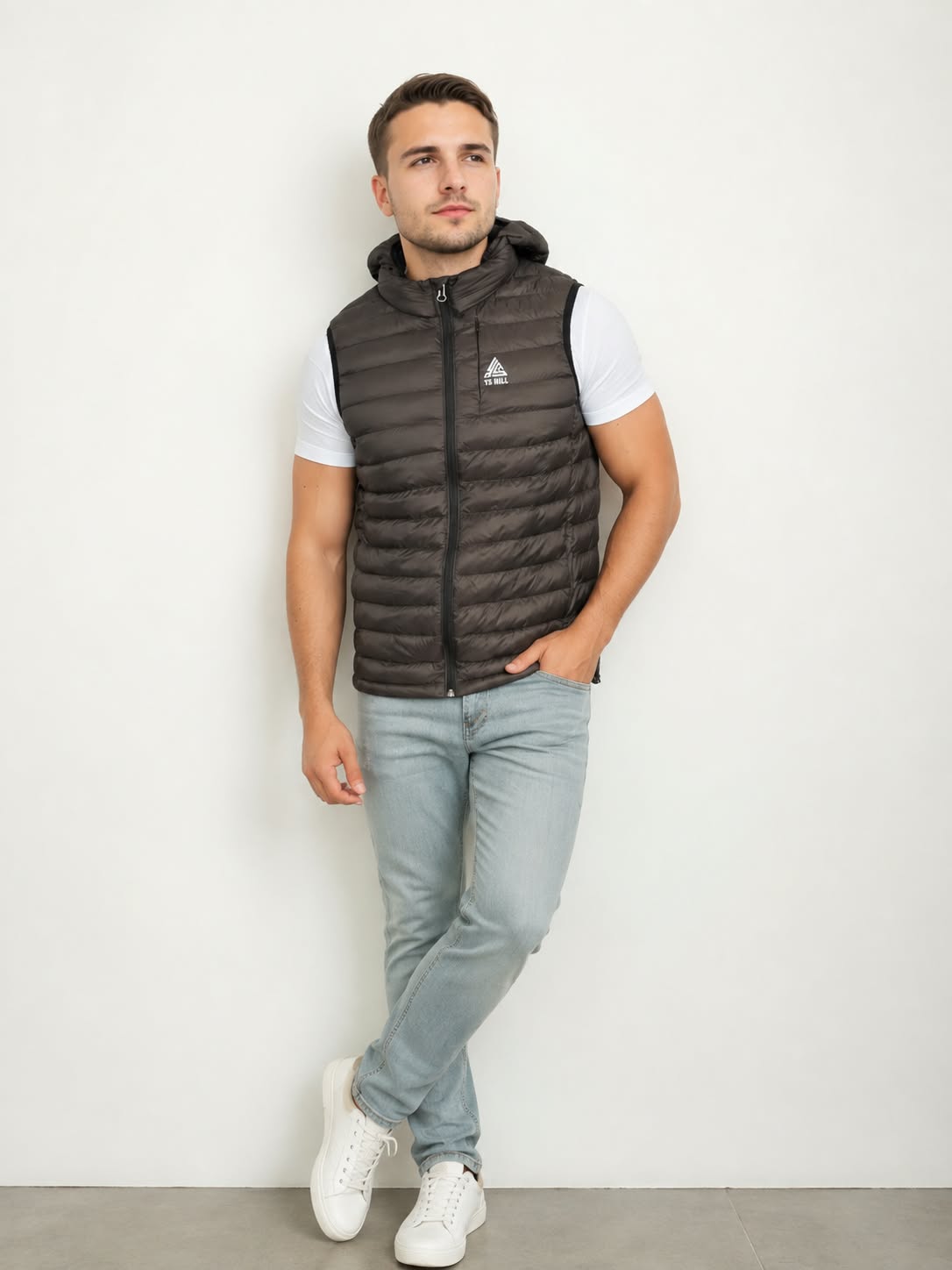 HALF PUFFER JACKET