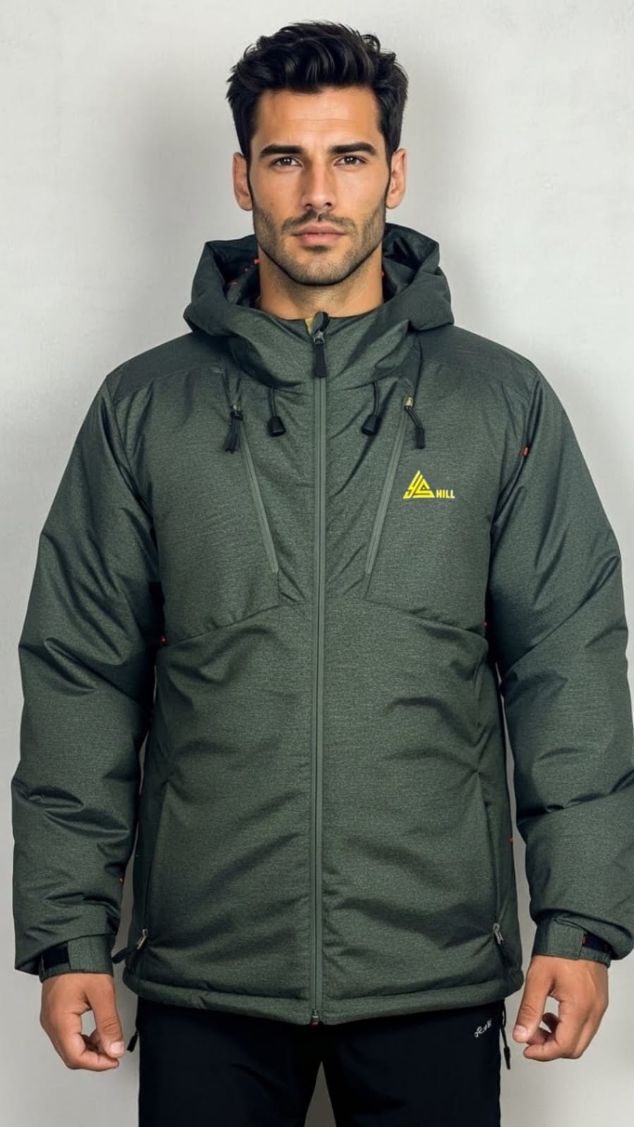 Men’s Winter Hooded Jacket – Extreme Waterproof Protection for -10°C Conditions
