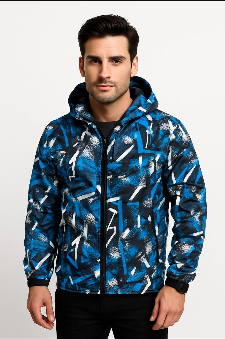 LIGHT WEIGHT MULTIPRINT JACKET