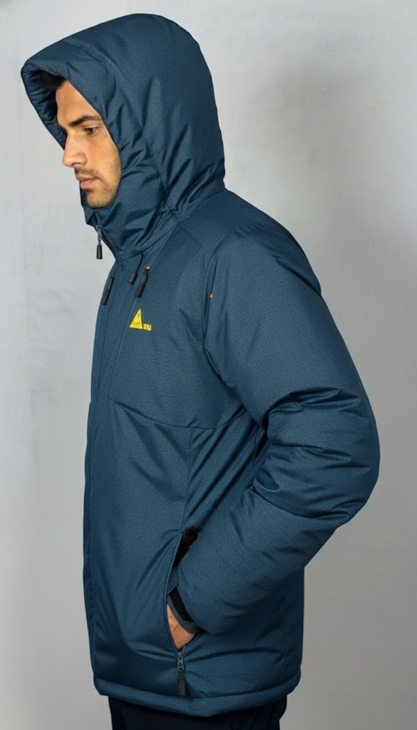 Men’s Winter Hooded Jacket – Extreme Waterproof Protection for -10°C Conditions